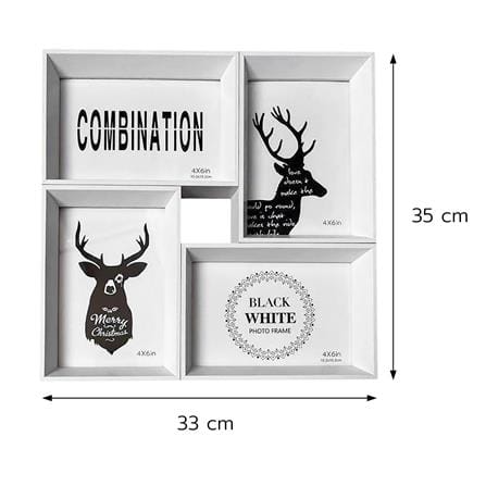 กรอบรูป 4 ช่อง SNAZZ DEER สีขาว_6
