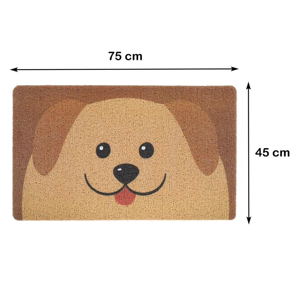 พรมเช็ดเท้าดักฝุ่น SNAZZ GOLDEN 45x75 ซม. สีน้ำตาล