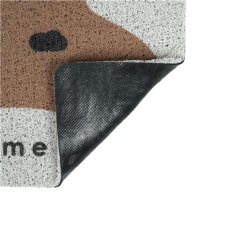 พรมเช็ดเท้าดักฝุ่น SNAZZ TAMA 45x75 ซม. สีน้ำตาล_1