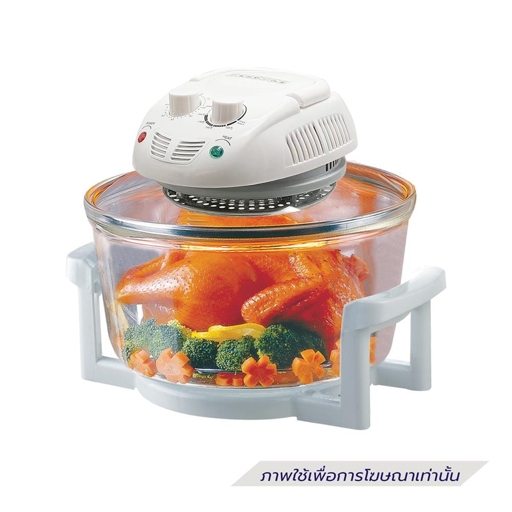 หม้ออบลมร้อน EKONO EKN HB-8015 12 ลิตร สีขาว