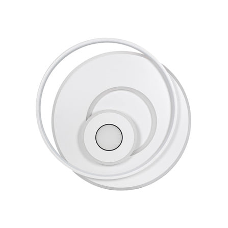 ไฟเพดาน LED CARINI CR124 22 นิ้ว 55 วัตต์ DAYLIGHT/COOL WHITE/WARM WHITE สีขาว_0