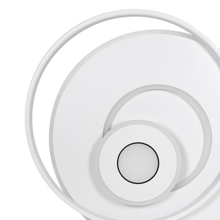 ไฟเพดาน LED CARINI CR124 22 นิ้ว 55 วัตต์ DAYLIGHT/COOL WHITE/WARM WHITE สีขาว_2