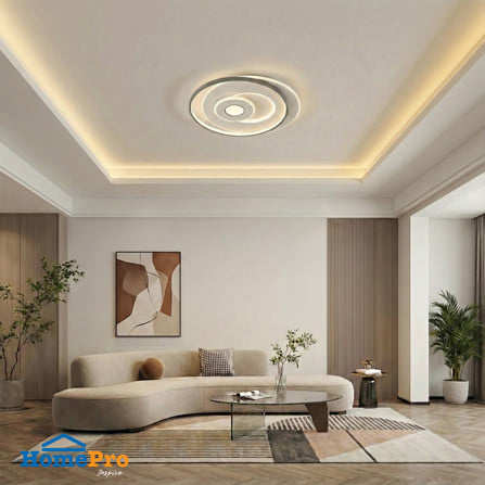 ไฟเพดาน LED CARINI CR124 22 นิ้ว 55 วัตต์ DAYLIGHT/COOL WHITE/WARM WHITE สีขาว_3