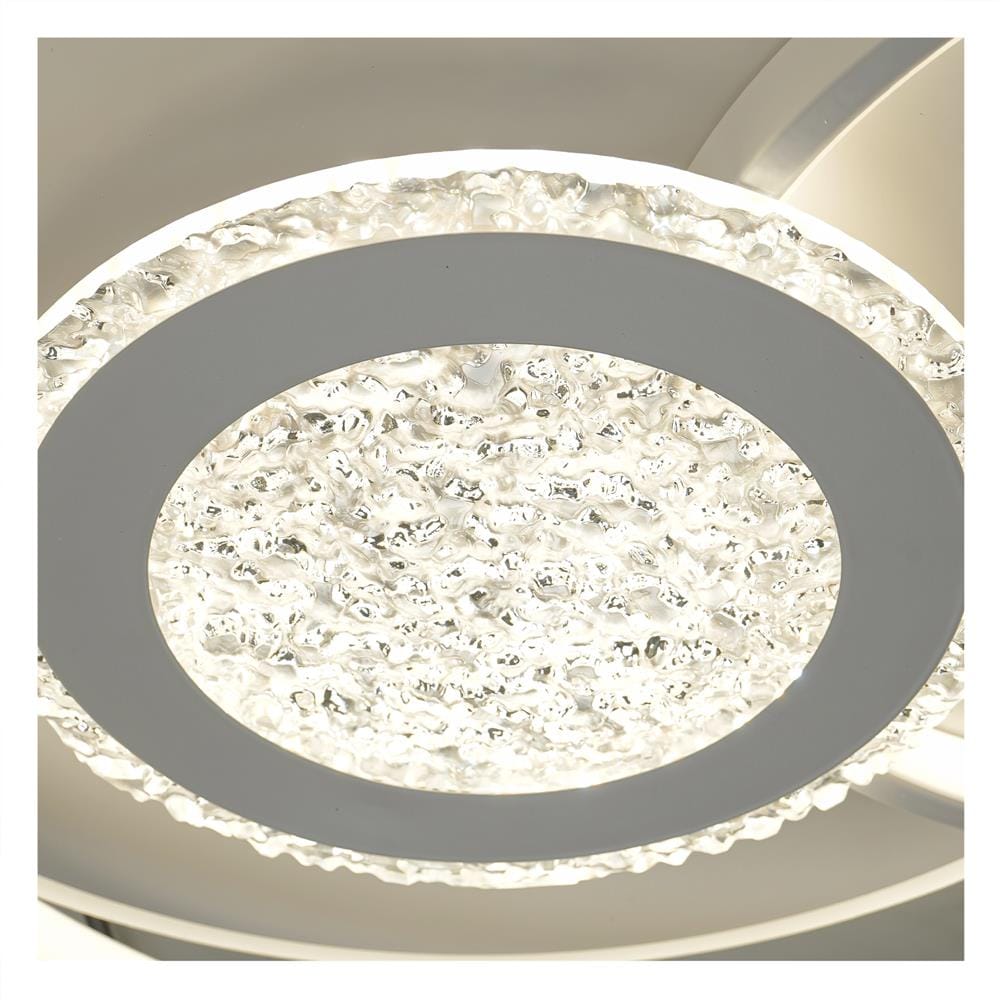 ไฟเพดาน LED CARINI CR113 20 นิ้ว 54 วัตต์ DAYLIGHT/COOL WHITE/WARM WHITE สีขาว