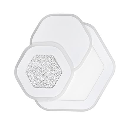ไฟเพดาน LED CARINI CR111 20 นิ้ว 55 วัตต์ DAYLIGHT/COOL WHITE/WARM WHITE สีขาว_0