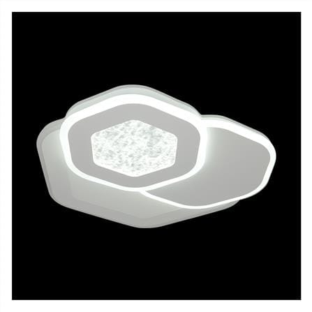 ไฟเพดาน LED CARINI CR111 20 นิ้ว 55 วัตต์ DAYLIGHT/COOL WHITE/WARM WHITE สีขาว_4