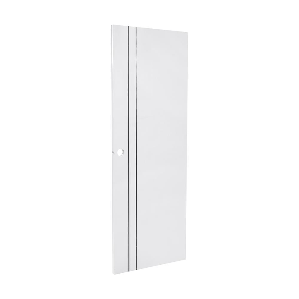 ประตูห้องน้ำ UPVC เจาะลูกบิด AZLE AZ 1-WH 70x200 ซม. สีขาว