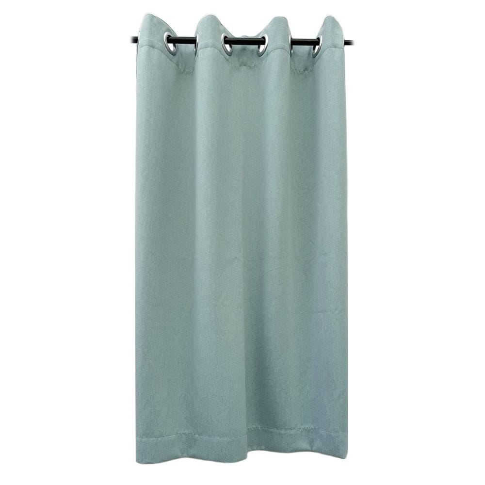 ผ้าม่าน EYELET HOME LIVING STYLE SOLID UV 130X160 ซม. สีฟ้า