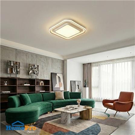 ไฟเพดาน LED CARINI CR121  20 นิ้ว 54 วัตต์ DAYLIGHT/COOL WHITE/WARM WHITE สีขาว_3
