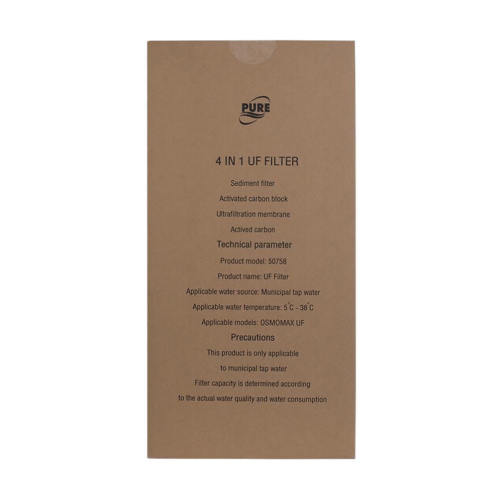 ไส้กรอง PURE 4 IN 1 FILTER OSMOMAX UF 50758