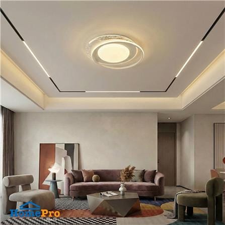 ไฟเพดาน LED CARINI CR122 20 นิ้ว 54 วัตต์ DAYLIGHT/COOL WHITE/WARM WHITE สีขาว_2