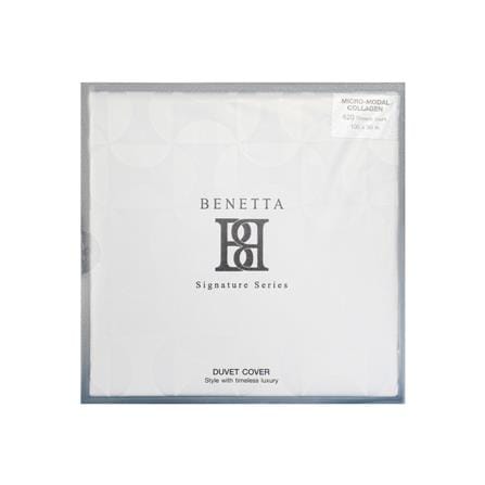 ปลอกผ้านวม BENETTA LUMINOUS 100x90 นิ้ว สี SILVER_4