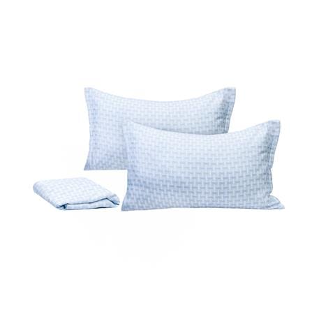 ชุดผ้าปูที่นอน 5 ฟุต (ชุด 3 ชิ้น) BENETTA LUMEA สี BLUE_1