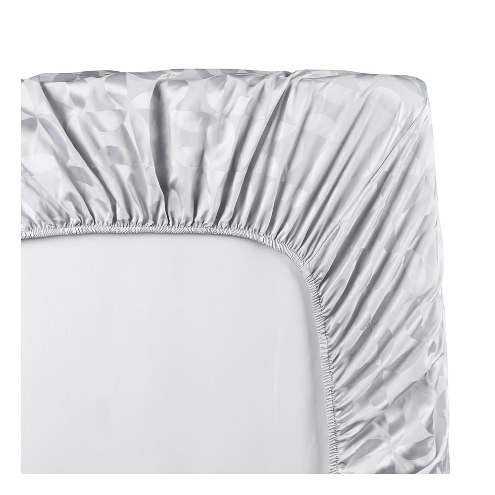 ชุดผ้าปูที่นอน 6 ฟุต (ชุด 3 ชิ้น) BENETTA LUMINOUS สี SILVER