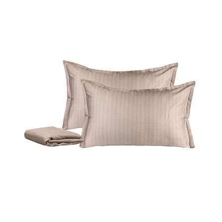 ชุดผ้าปูที่นอน 6 ฟุต (ชุด 3 ชิ้น) BENETTA VELA สี BROWN_2