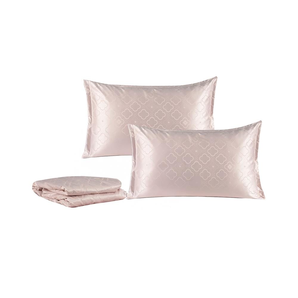 ชุดผ้าปูที่นอน 5 ฟุต (ชุด 3 ชิ้น) BENETTA RADIANT สี ROSE