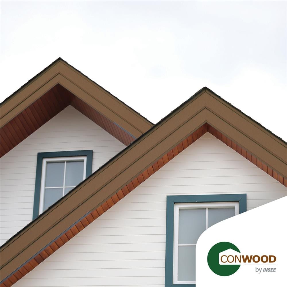 ไม้เชิงชาย CONWOOD 23.5x305x2.2 ซม. สีสัก