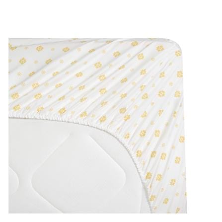 ชุดผ้าปูที่นอน 6 ฟุต (ชุด 3 ชิ้น) HOME LIVING STYLE DUO GARDEN สี YELLOW (แพ็กคู่)_5