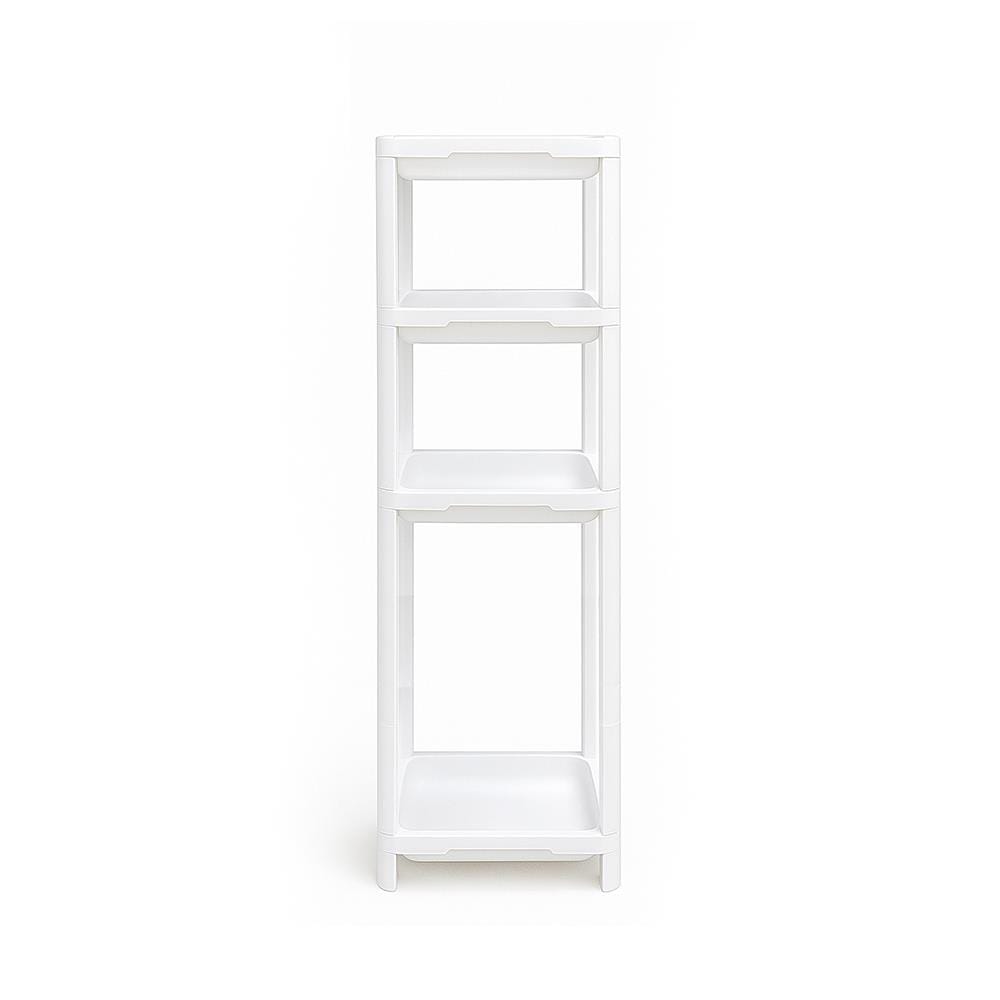 ชั้นวางของ 4 ชั้น STACKO FLEXI 32x42.5x101 ซม. สีขาว