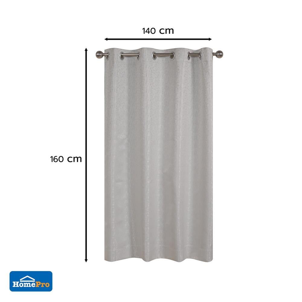 ผ้าม่าน EYELET HOME LIVING STYLE NAVARA UV 140x160 ซม. สีครีม