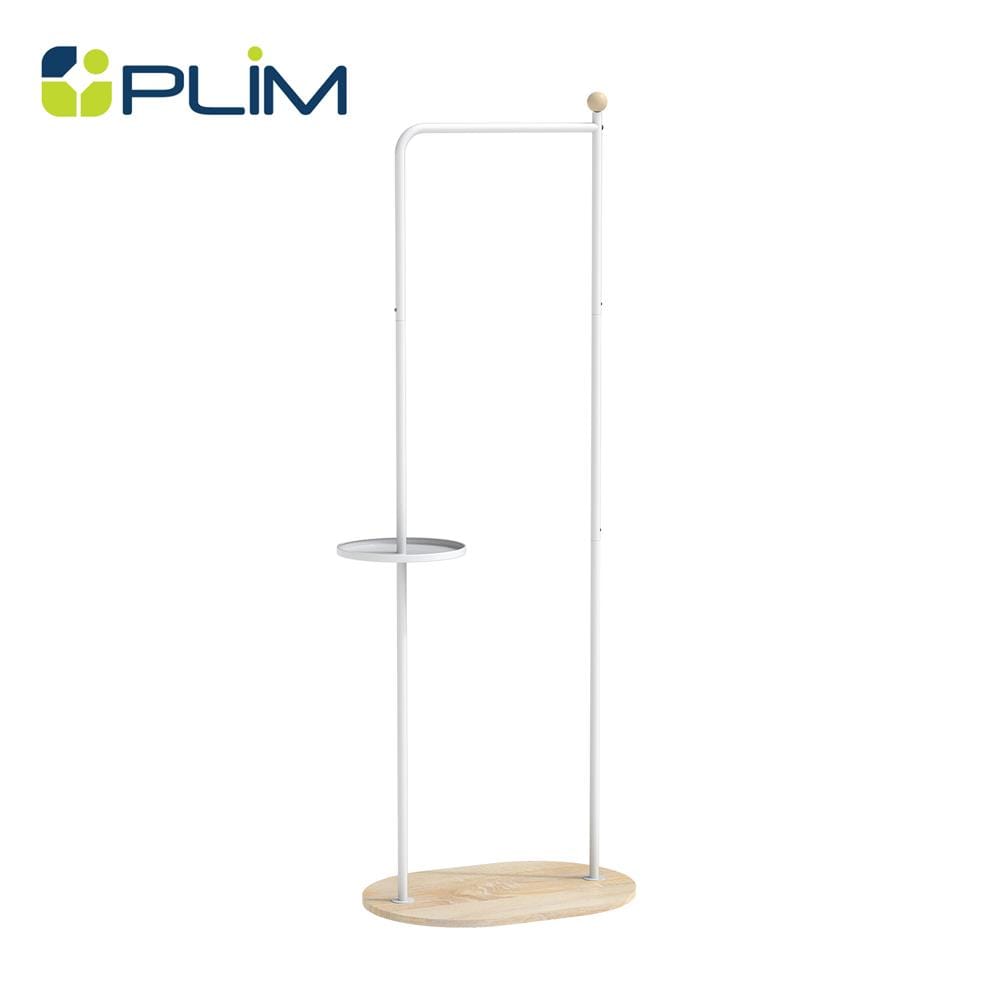 ราวแขวนผ้าพร้อมที่วางของ PLIM ARRIS 56 ซม. สีขาว