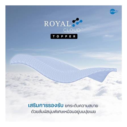 ที่นอนพ็อกเก็ตสปริง 6 ฟุต OMAZZ รุ่น FENTOUS พร้อมชุดเครื่องนอน 8 ชิ้น_15