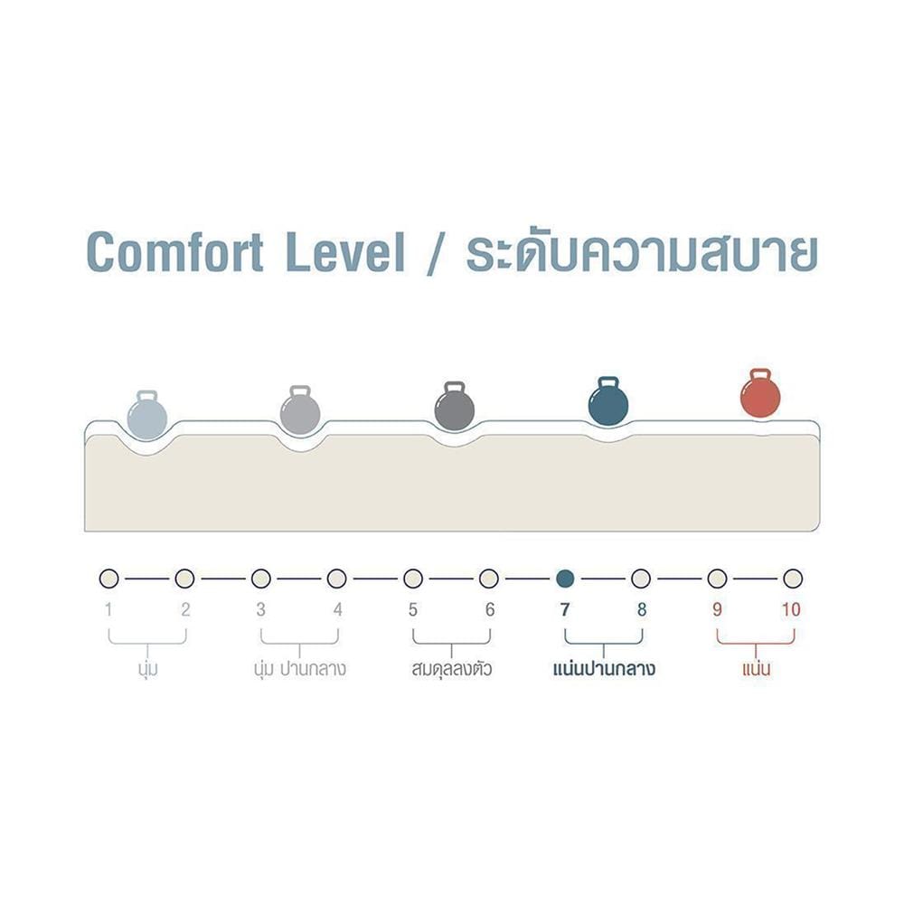 ที่นอนสปริง 3.5 ฟุต SERA รุ่น EXTRA