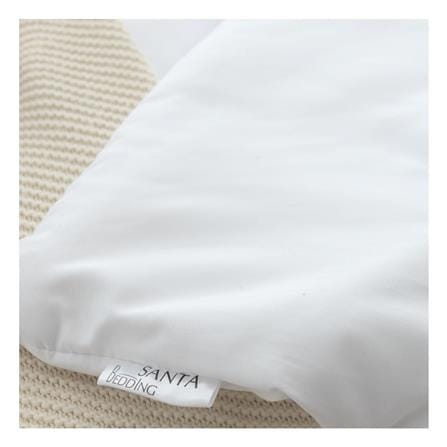 ผ้านวม SANTA BEDDING 100x90 นิ้ว สี WHITE_1