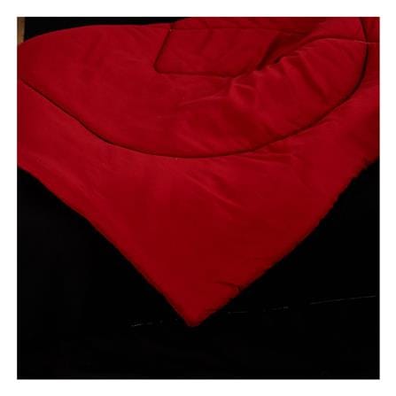 ผ้านวม SANTA BEDDING 100x90 นิ้ว สี BLACK/RED_1