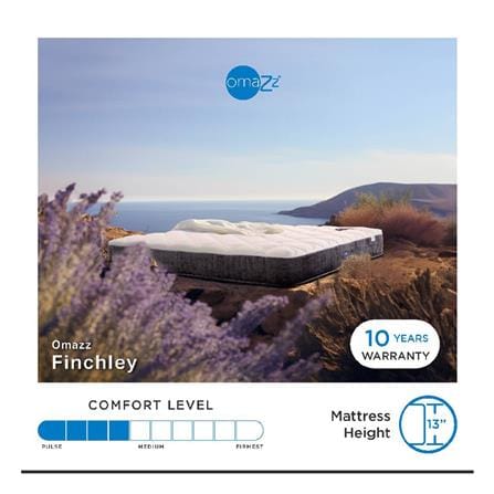 ที่นอนพ็อกเก็ตสปริง 5 ฟุต OMAZZ รุ่น FINCHLEY พร้อมชุดเครื่องนอน 8 ชิ้น_14
