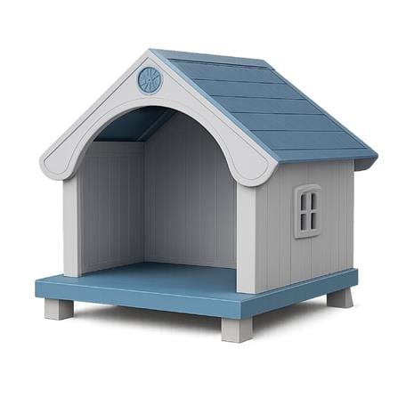 บ้านสัตว์เลี้ยง DPETT HONEY COMB HOUSE สีเทา-ฟ้า_0