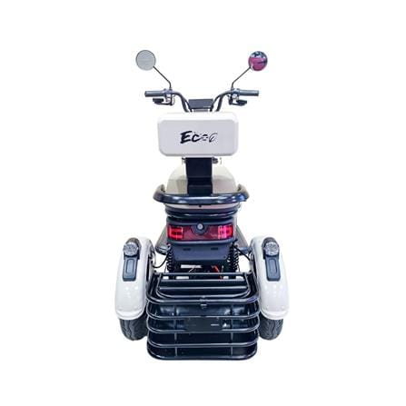 รถสกู๊ตเตอร์ไฟฟ้า 3 ล้อไฟฟ้า EM EM8 สีขาว_5