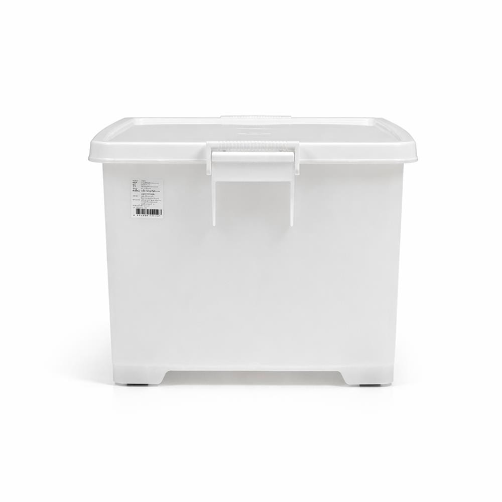 กล่องเก็บของ 75 ลิตร STACKO 5114 สีขาว