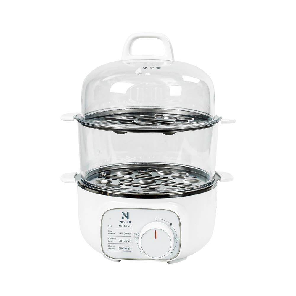 เครื่องนึ่งไข่ NIKITO NK-EMK03 สีขาว
