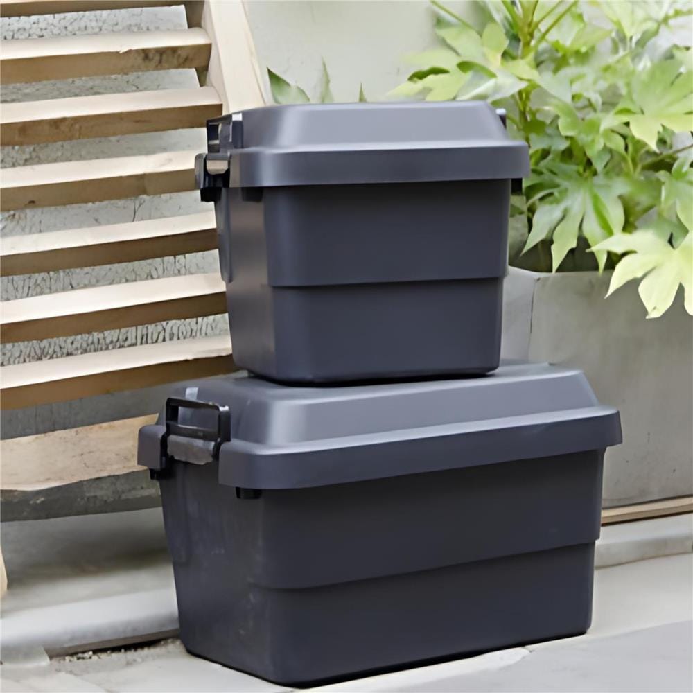 กล่องเครื่องมือ DIY TRUSCO BLKC-20 20 ลิตร สีดำ