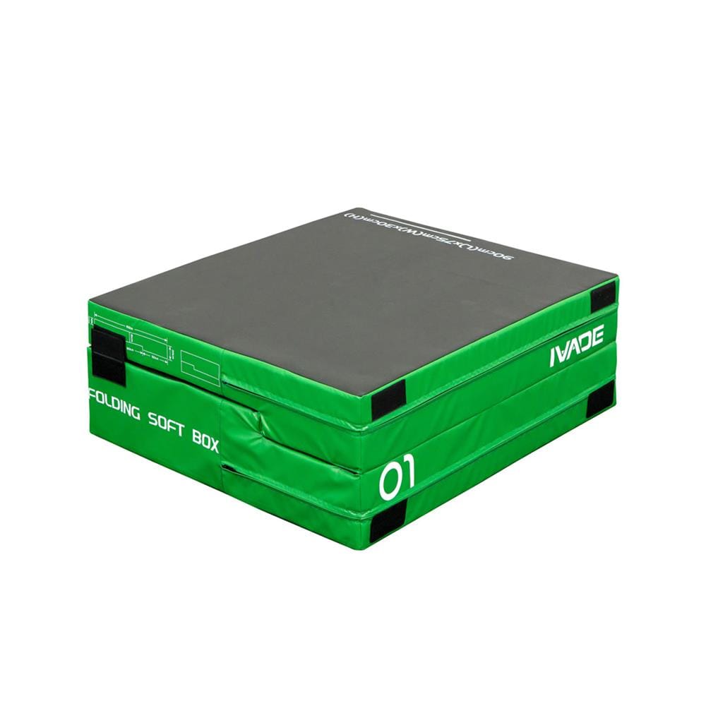 กล่องกระโดด IVADE FOLDING 90x75x30 ซม. สีเขียว