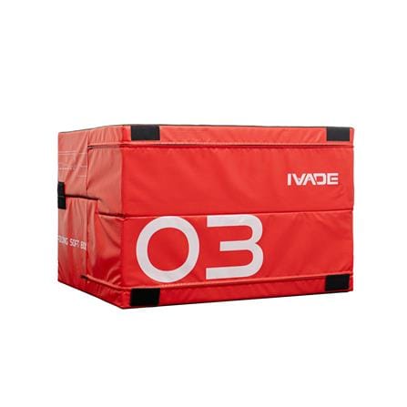 กล่องกระโดด IVADE FOLDING 90x75x60 ซม. สีแดง_3