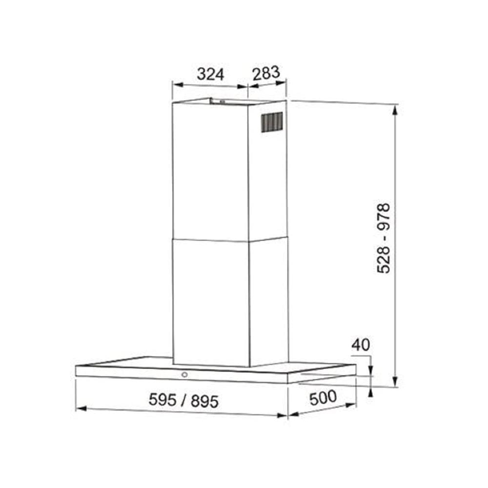 เตาฝัง+เครื่องดูดควัน FRANKE FG7226+ARNO90XS