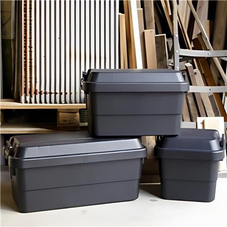 กล่องเครื่องมือ DIY TRUSCO BLKC-70 70 ลิตร สีดำ_3