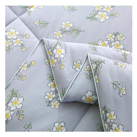 ผ้าห่ม HOME LIVING STYLE DAISY DREAM 70x90 นิ้ว สี GREY_3