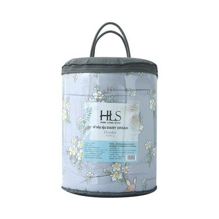ผ้าห่ม HOME LIVING STYLE DAISY DREAM 70x90 นิ้ว สี GREY_4