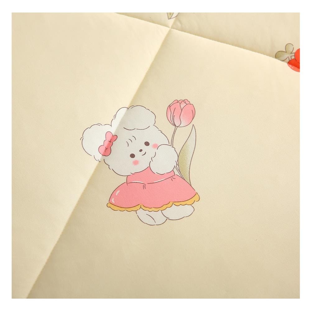 ผ้าห่ม HOME LIVING STYLE KITTY BLOSSOM 70x90 นิ้ว สี CREAM