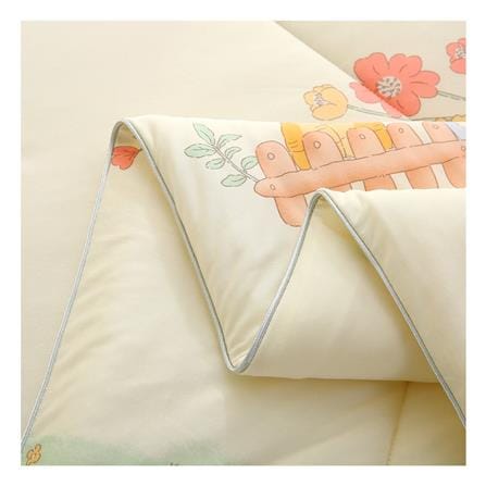 ผ้าห่ม HOME LIVING STYLE BUNNY GARDEN 70x90 นิ้ว สี CREAM_3