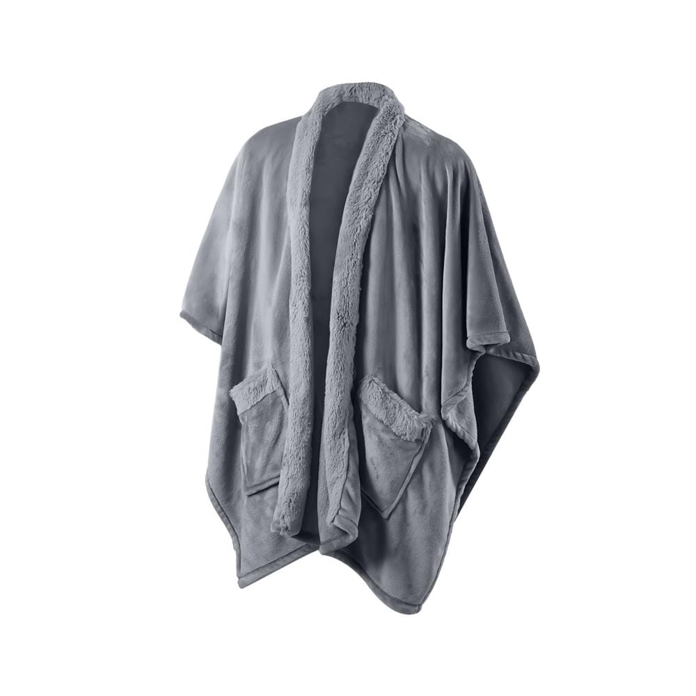 ผ้าห่มคลุมไหล่ HOME LIVING STYLE HUG 50x70 นิ้ว สี GREY