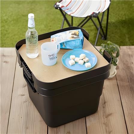 กล่องเครื่องมือ DIY TRUSCO BLKC-30 30 ลิตร สีดำ_1