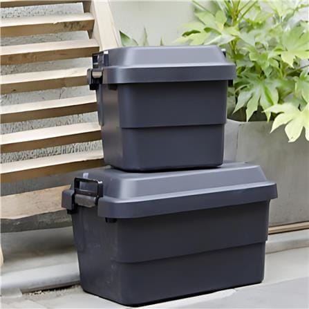 กล่องเครื่องมือ DIY TRUSCO BLKC-30 30 ลิตร สีดำ_3