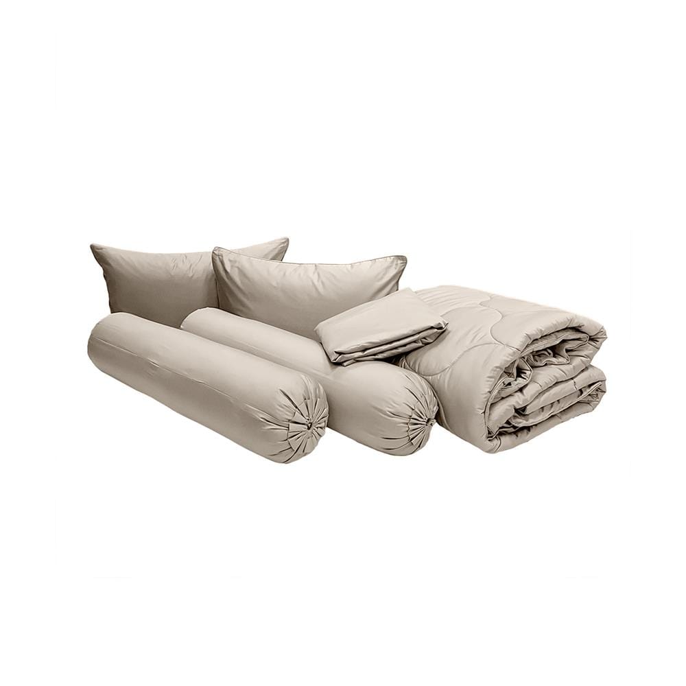 ชุดผ้าปูที่นอน 6 ฟุต (ชุด 6 ชิ้น) STEVENS PURE COTTON ML21CR