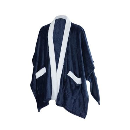ผ้าห่มคลุมไหล่ HOME LIVING STYLE COZE 50x70 นิ้ว สี NAVY_2