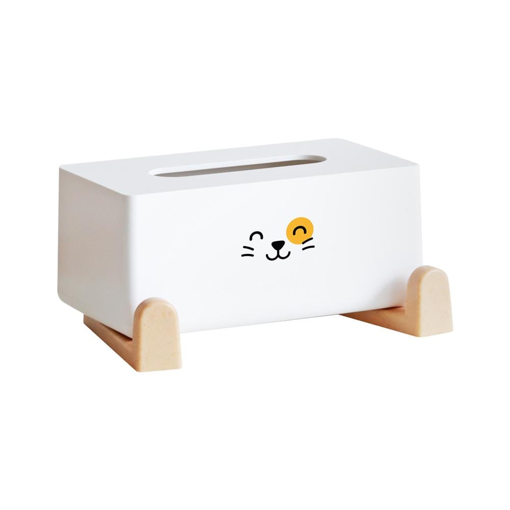 กล่องทิชชู่ MINIMAL SCULPT CAT SMILE