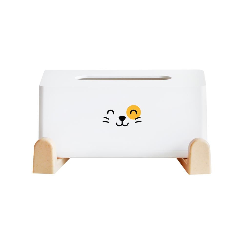 กล่องทิชชู่ MINIMAL SCULPT CAT SMILE